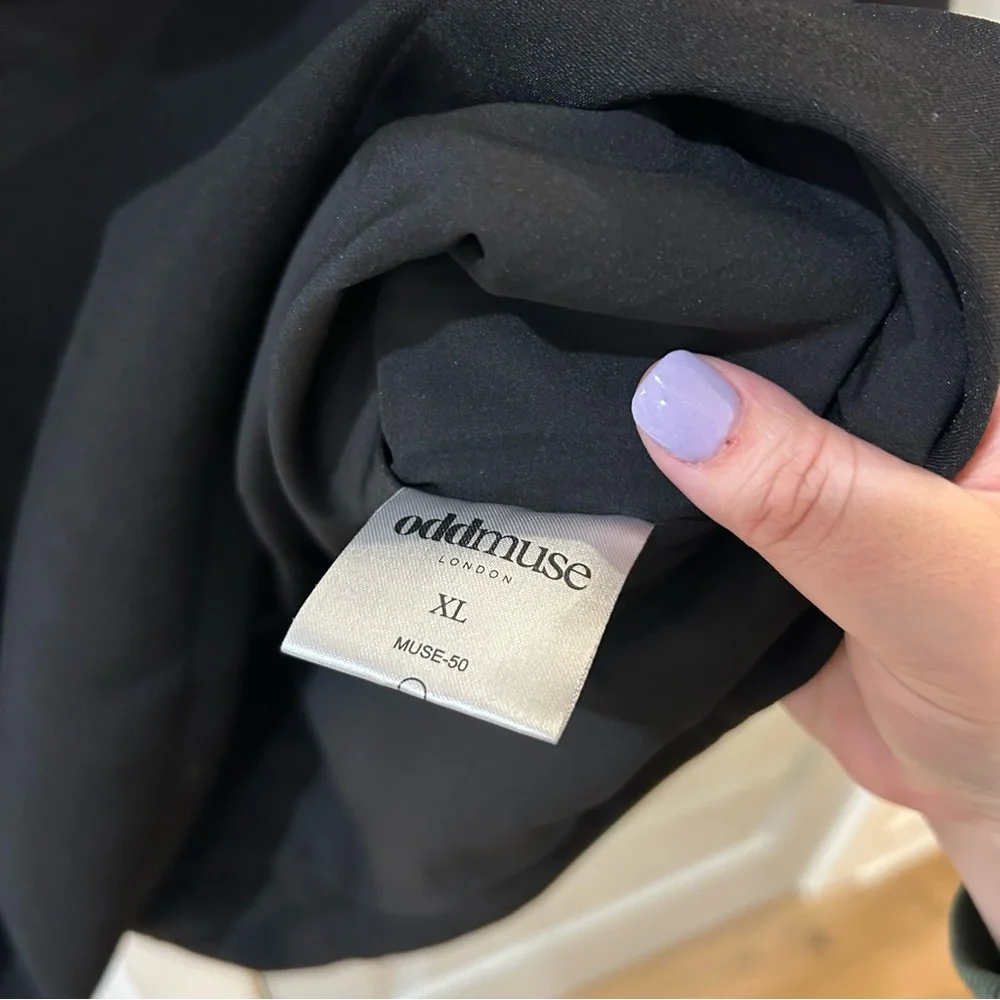 Odd Muse The Ultimate Muse Pearl Mini Dress Black - Picture 13 of 15